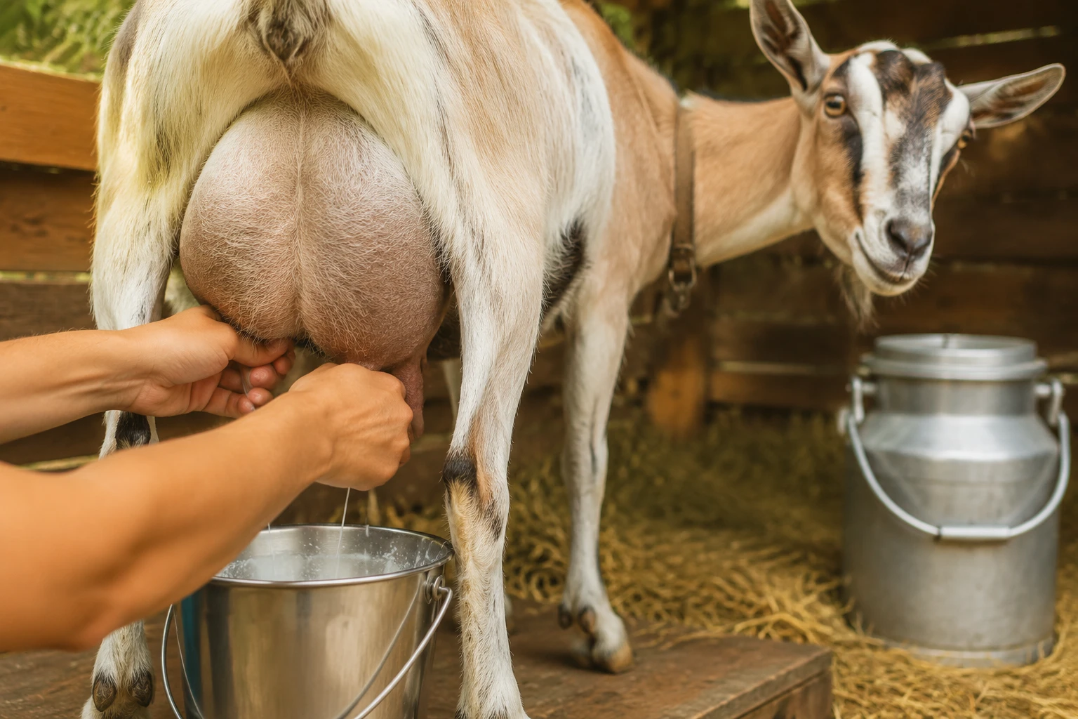 How Much Milk Can a Goat Really Give at Once
